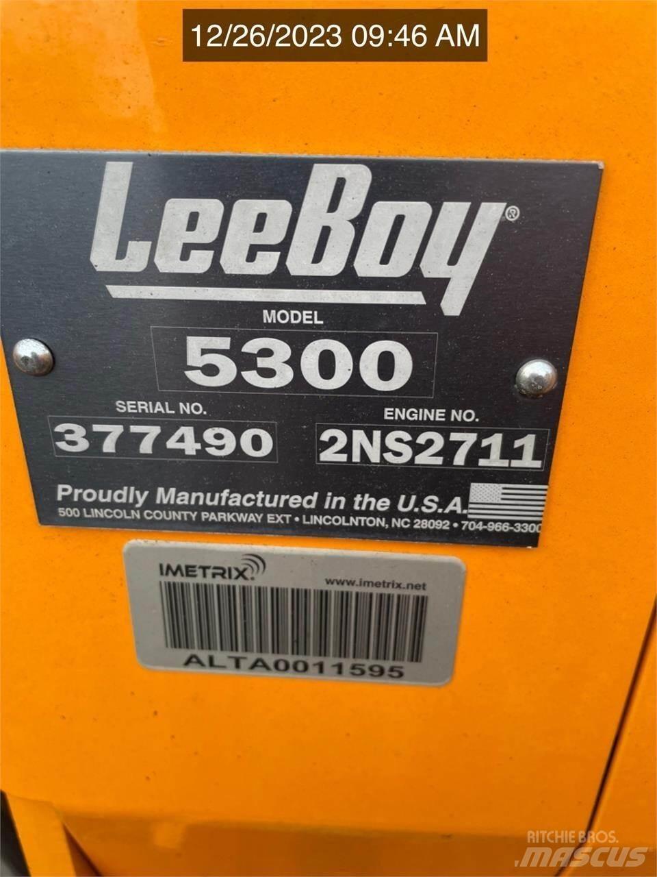 LeeBoy 5300 Finišery