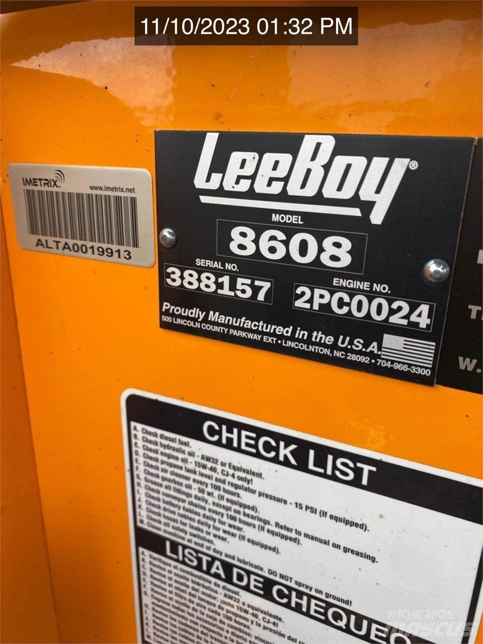 LeeBoy 8608 Finišery