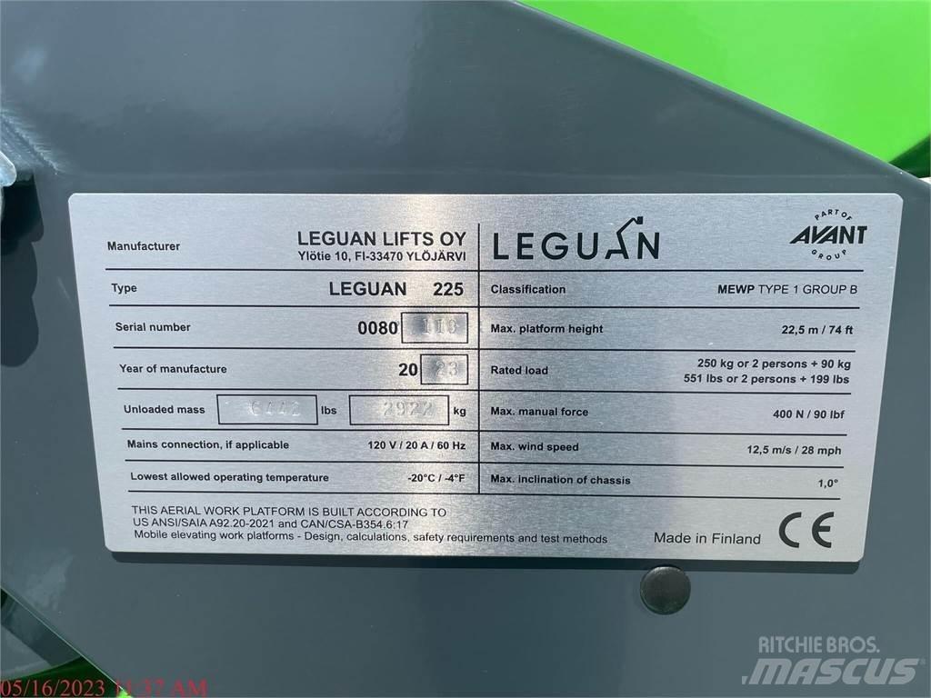 Leguan 225 Kloubové plošiny