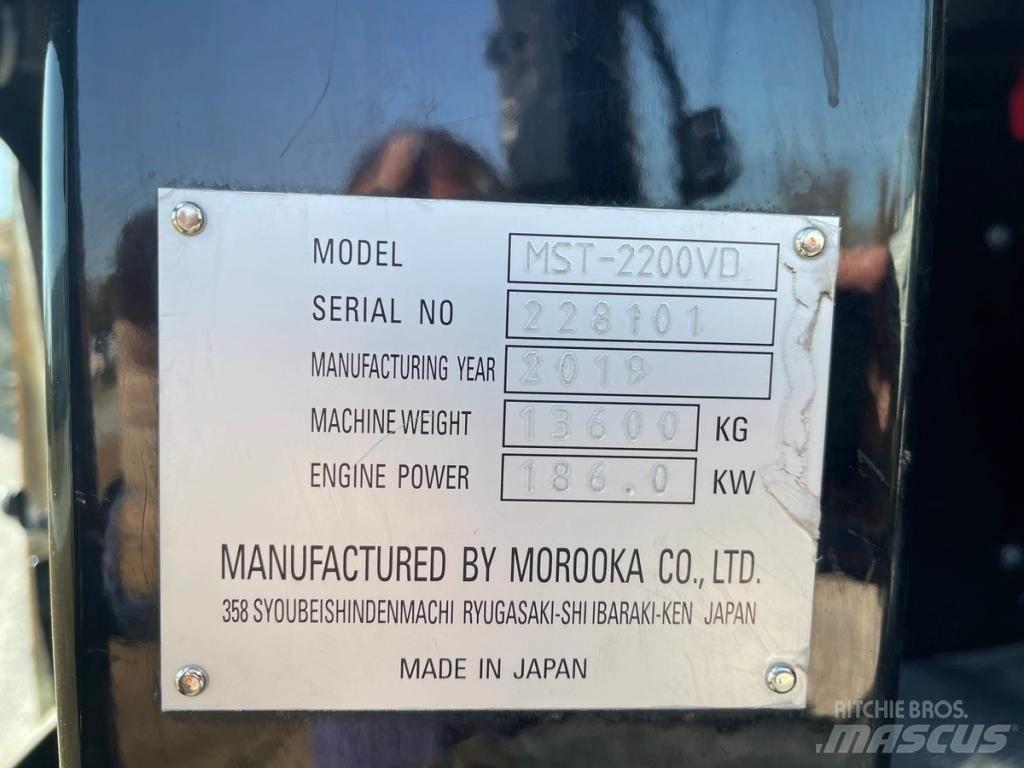 Morooka MST2200VD Pásové dempry