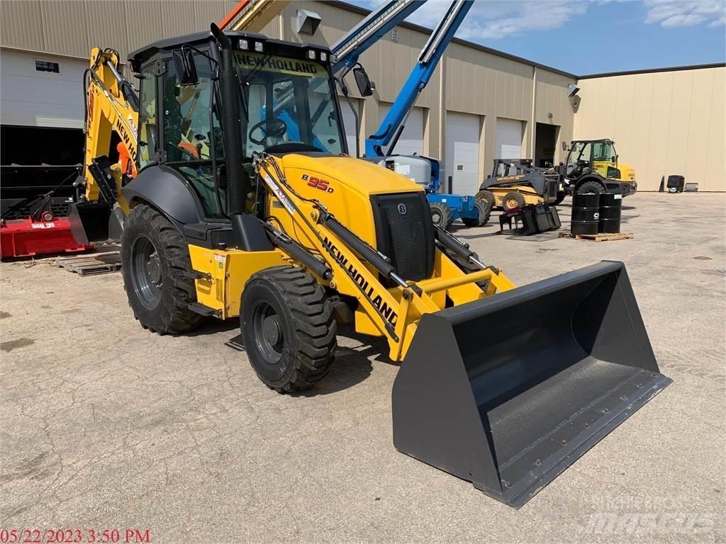 New Holland B95D Rýpadlo-nakladače