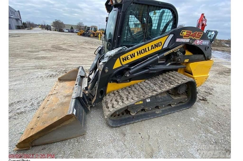 New Holland C345 Smykem řízené nakladače