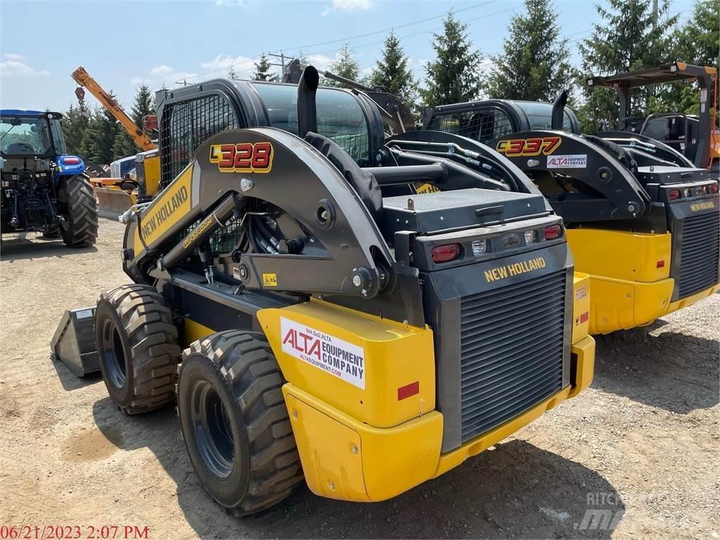New Holland L328 Smykem řízené nakladače