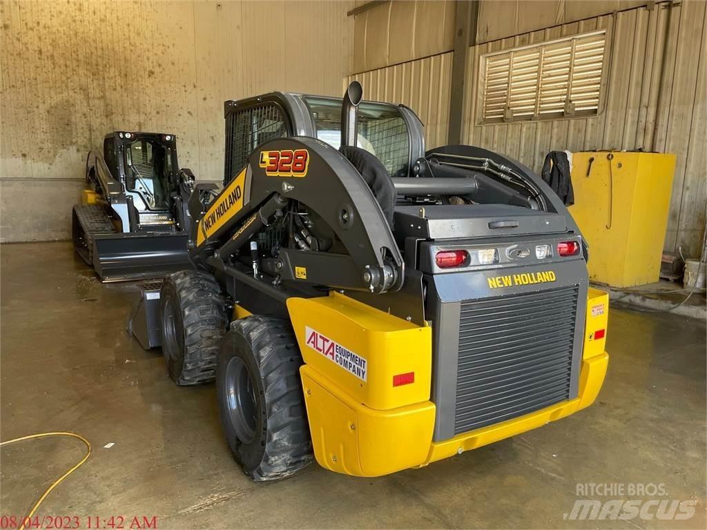 New Holland L328 Smykem řízené nakladače
