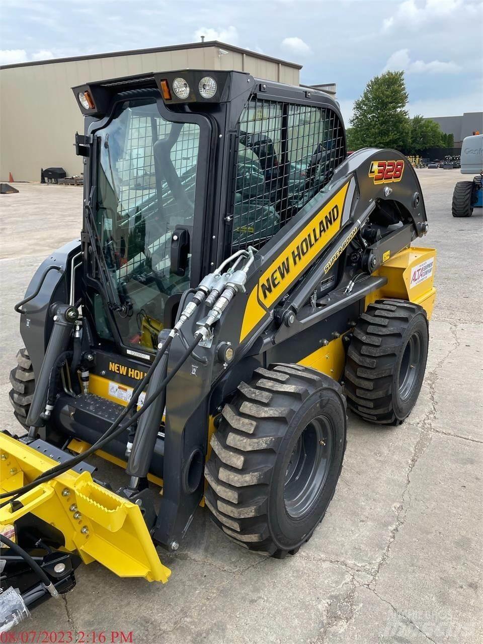 New Holland L328 Smykem řízené nakladače