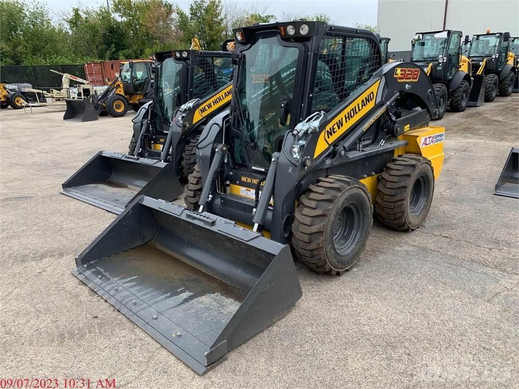 New Holland L328 Smykem řízené nakladače