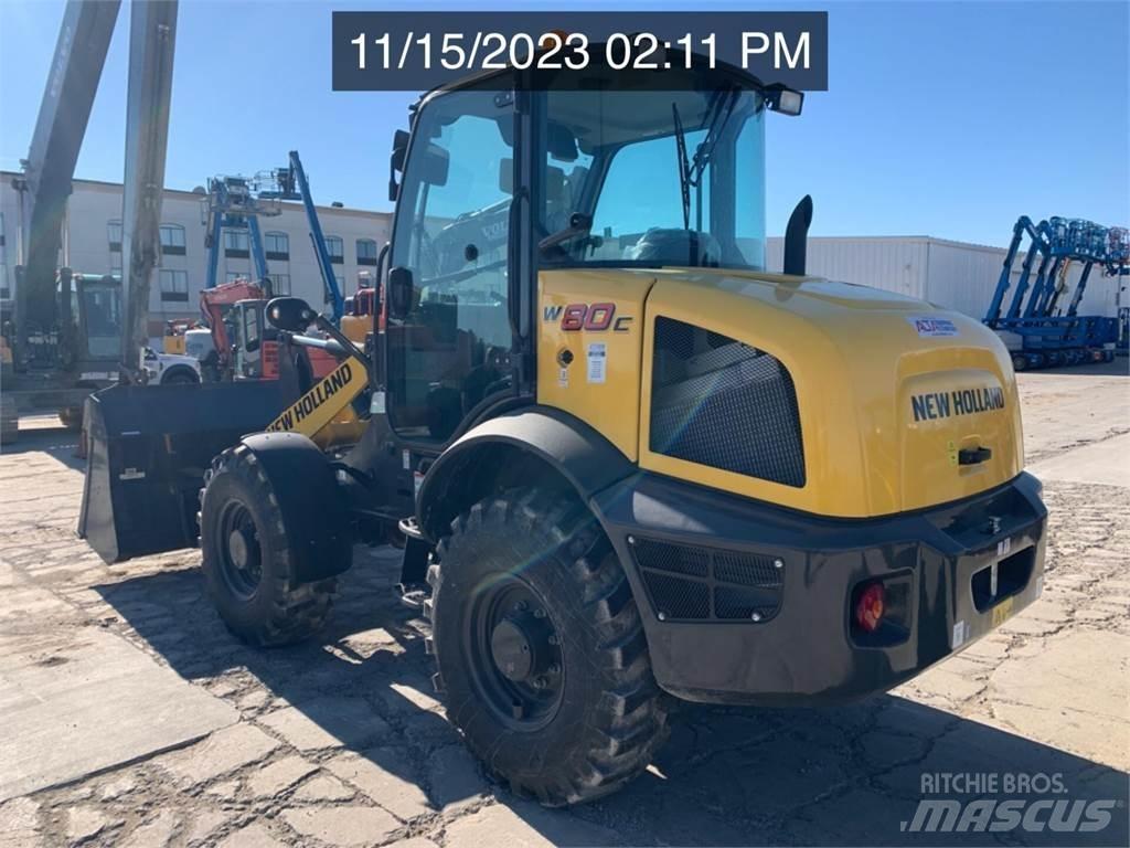 New Holland W80C Kolové nakladače