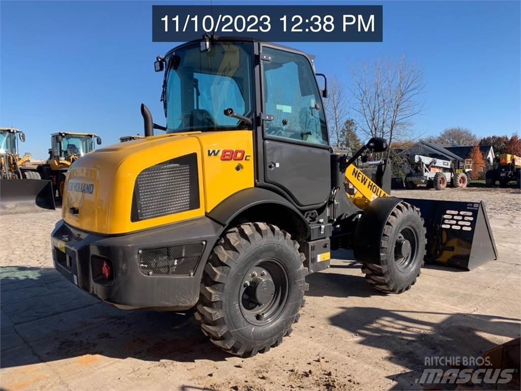 New Holland W80C Kolové nakladače