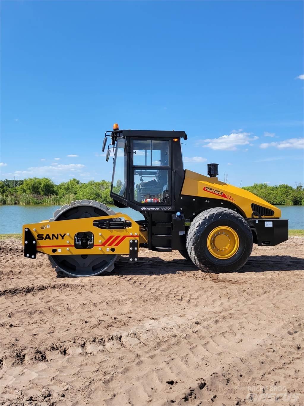 Sany SSR120C-8 Tandemové válce