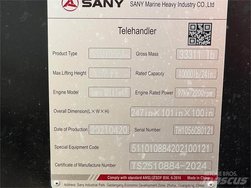 Sany STH1056A Teleskopické manipulátory