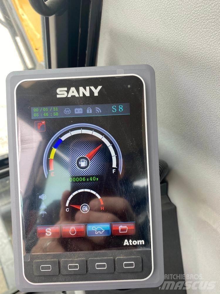 Sany SY80U Pásová rýpadla