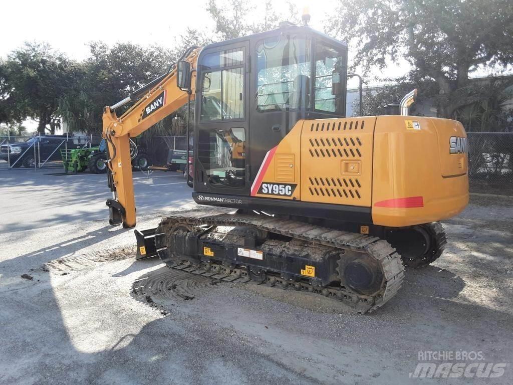 Sany SY95C Pásová rýpadla