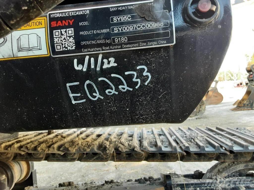 Sany SY95C Pásová rýpadla