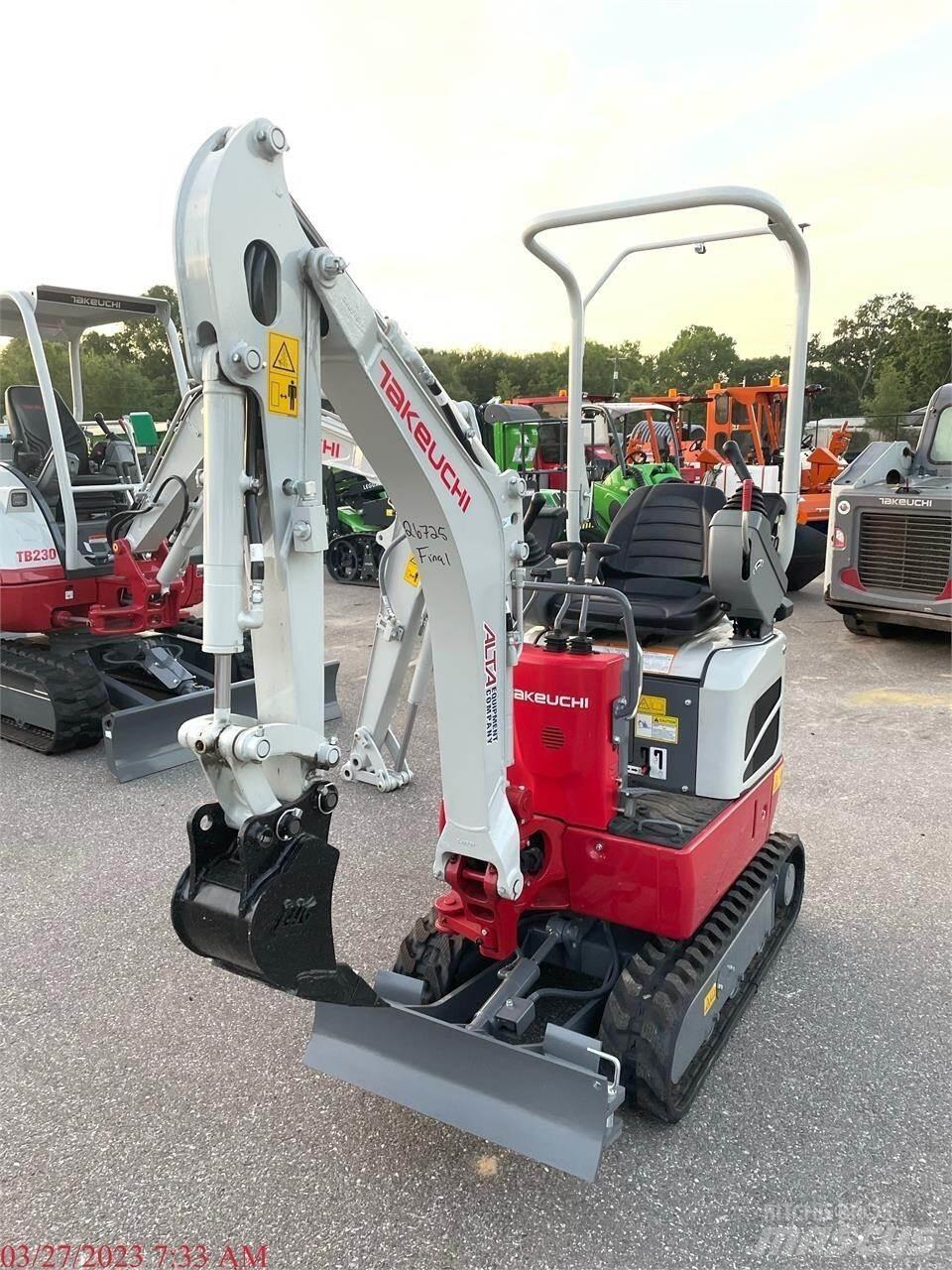 Takeuchi TB210R Mini rýpadla < 7t