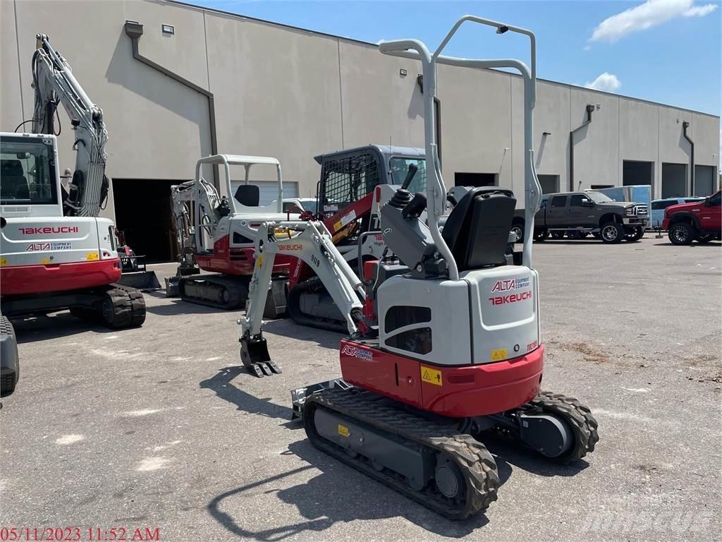 Takeuchi TB210R Mini rýpadla < 7t