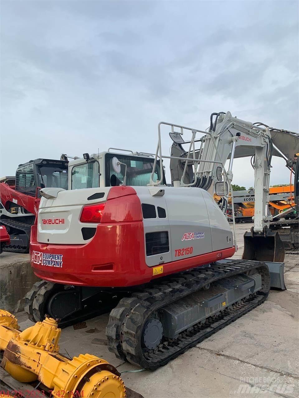 Takeuchi TB2150 Pásová rýpadla