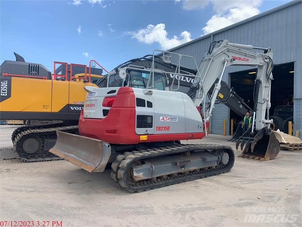 Takeuchi TB2150 Pásová rýpadla