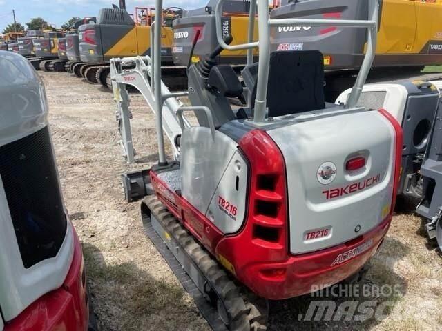 Takeuchi TB216 Mini rýpadla < 7t