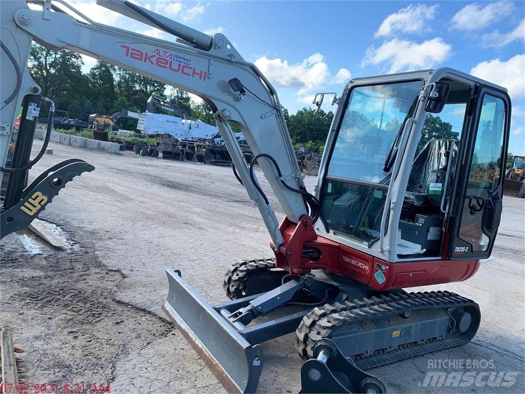 Takeuchi TB235-2 Mini rýpadla < 7t