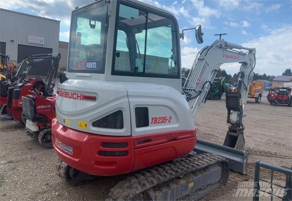 Takeuchi TB235-2 Mini rýpadla < 7t