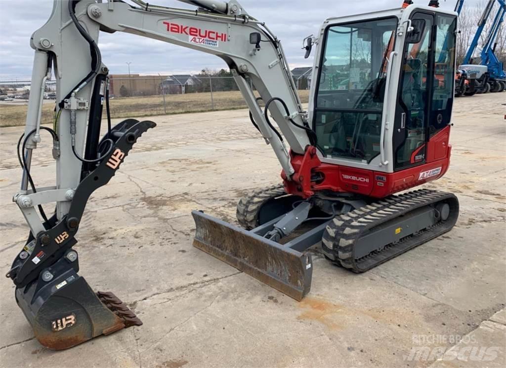 Takeuchi TB235-2 Mini rýpadla < 7t