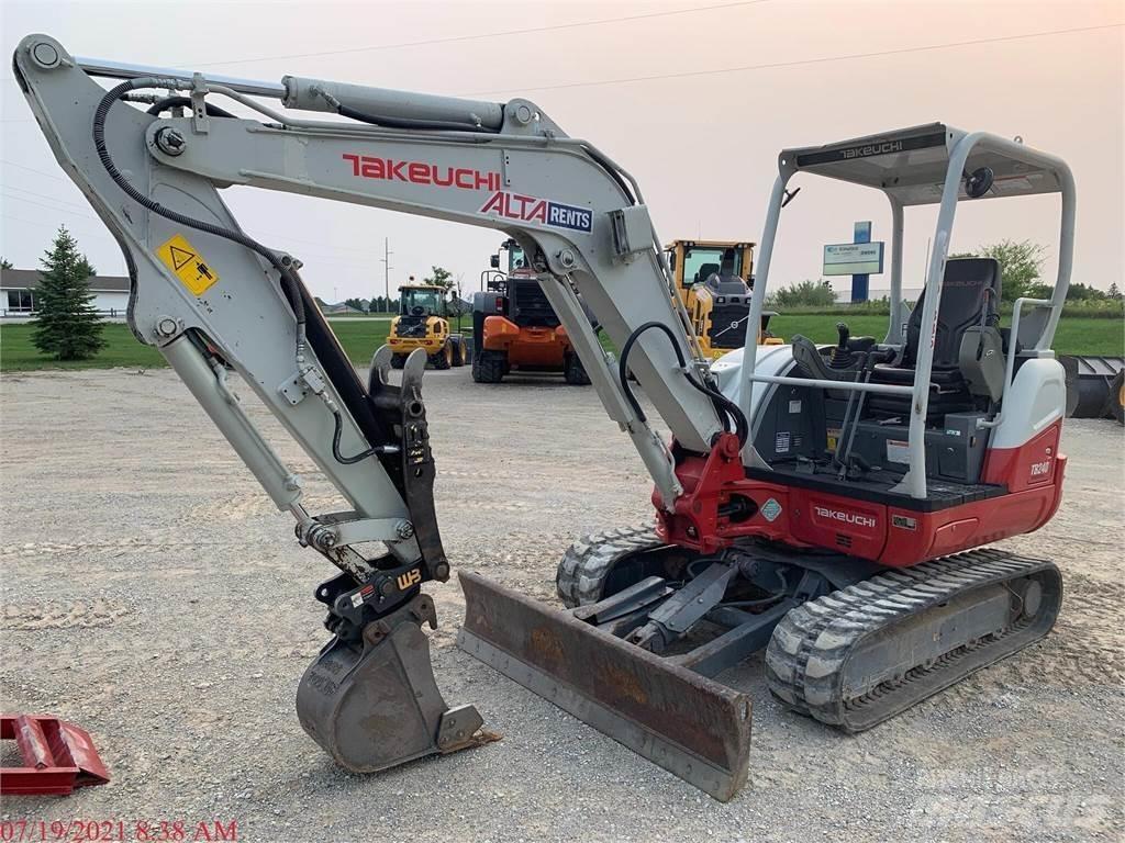 Takeuchi TB240 Mini rýpadla < 7t