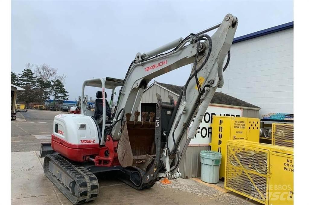Takeuchi TB250-2 Mini rýpadla < 7t