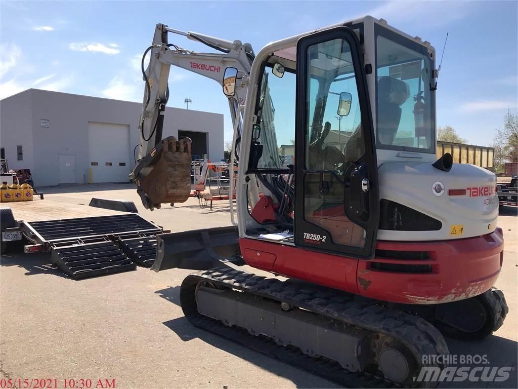 Takeuchi TB250-2 Mini rýpadla < 7t