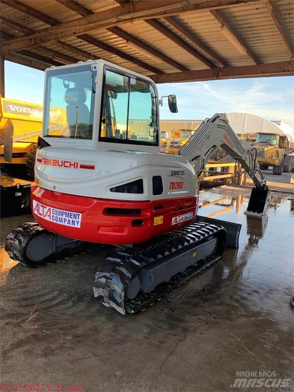 Takeuchi TB260 Pásová rýpadla