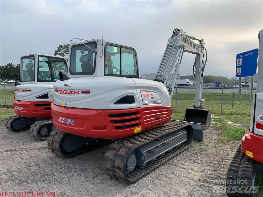 Takeuchi TB290 Pásová rýpadla