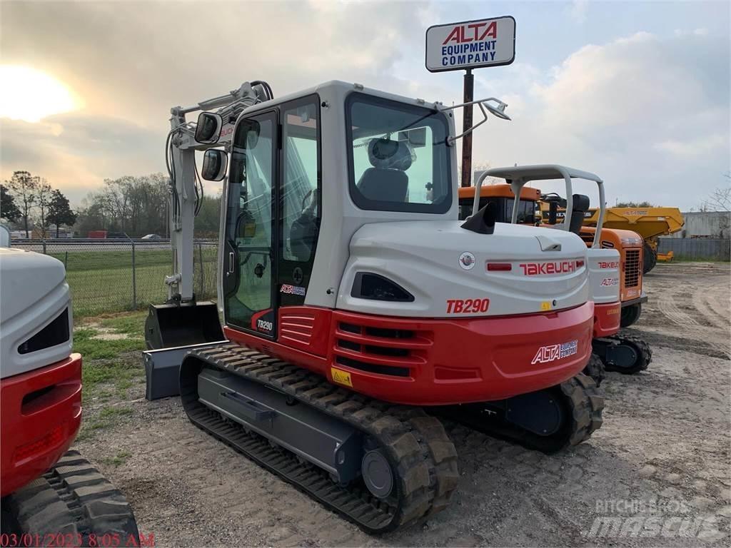 Takeuchi TB290 Pásová rýpadla