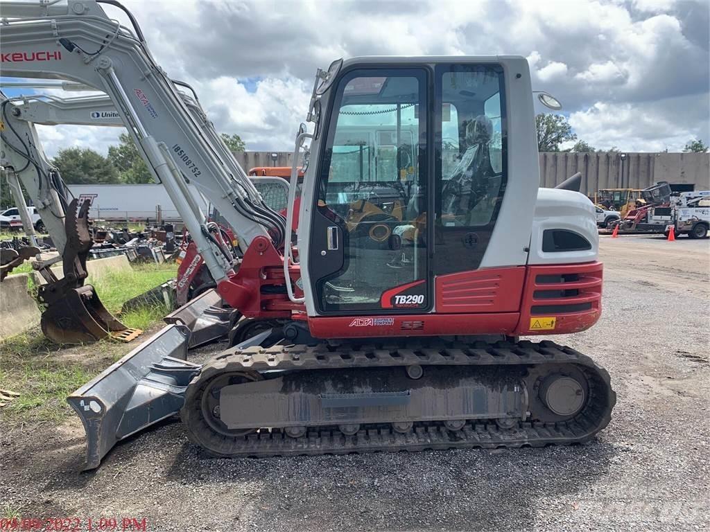 Takeuchi TB290 Pásová rýpadla