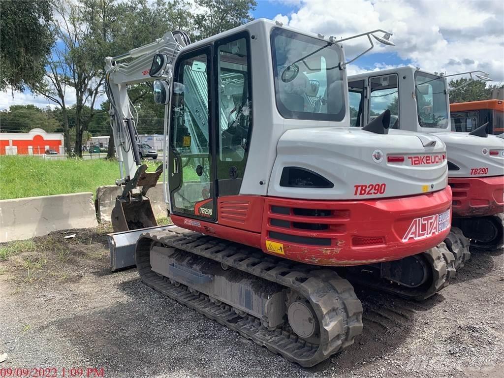 Takeuchi TB290 Pásová rýpadla