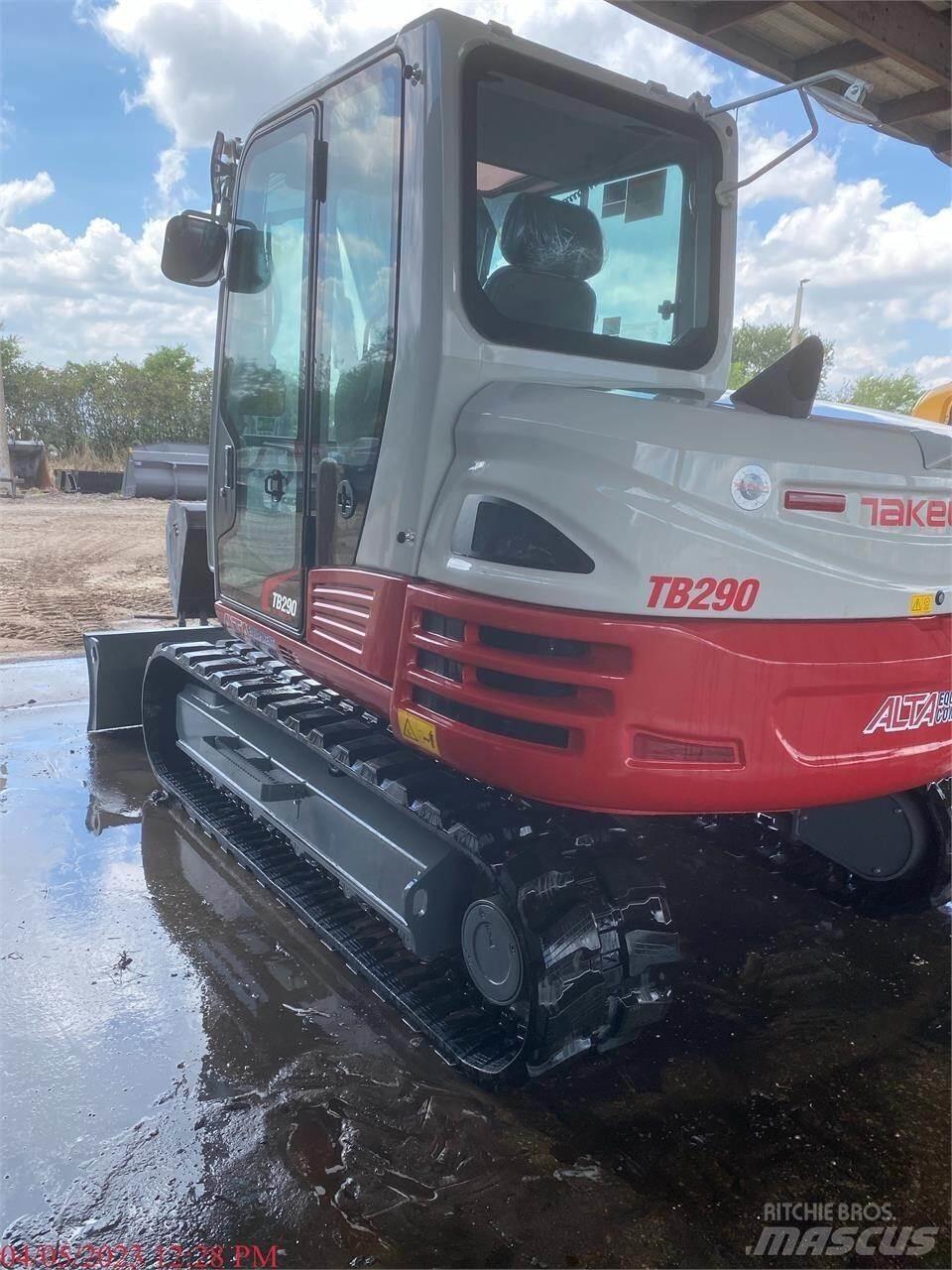 Takeuchi TB290 Pásová rýpadla