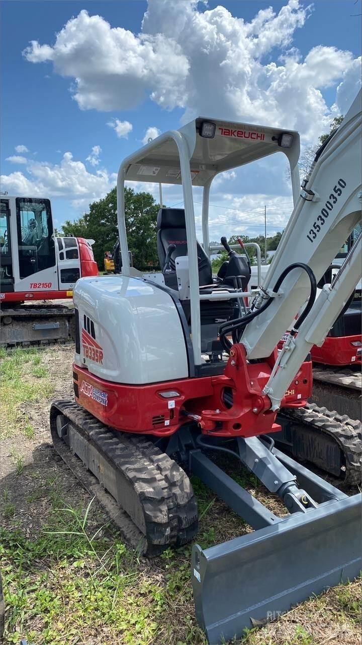 Takeuchi TB335R Mini rýpadla < 7t