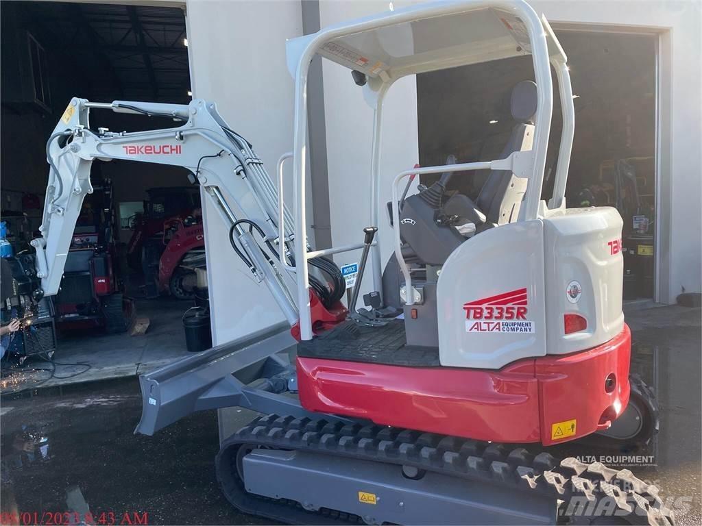 Takeuchi TB335R Mini rýpadla < 7t