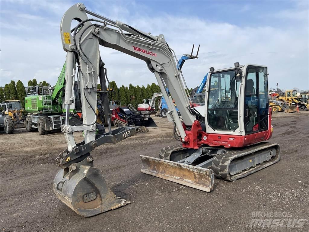 Takeuchi TB370 Pásová rýpadla