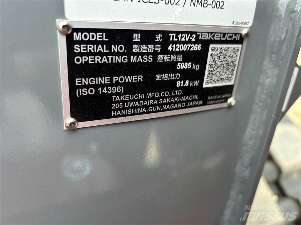 Takeuchi TL12V2 Smykem řízené nakladače