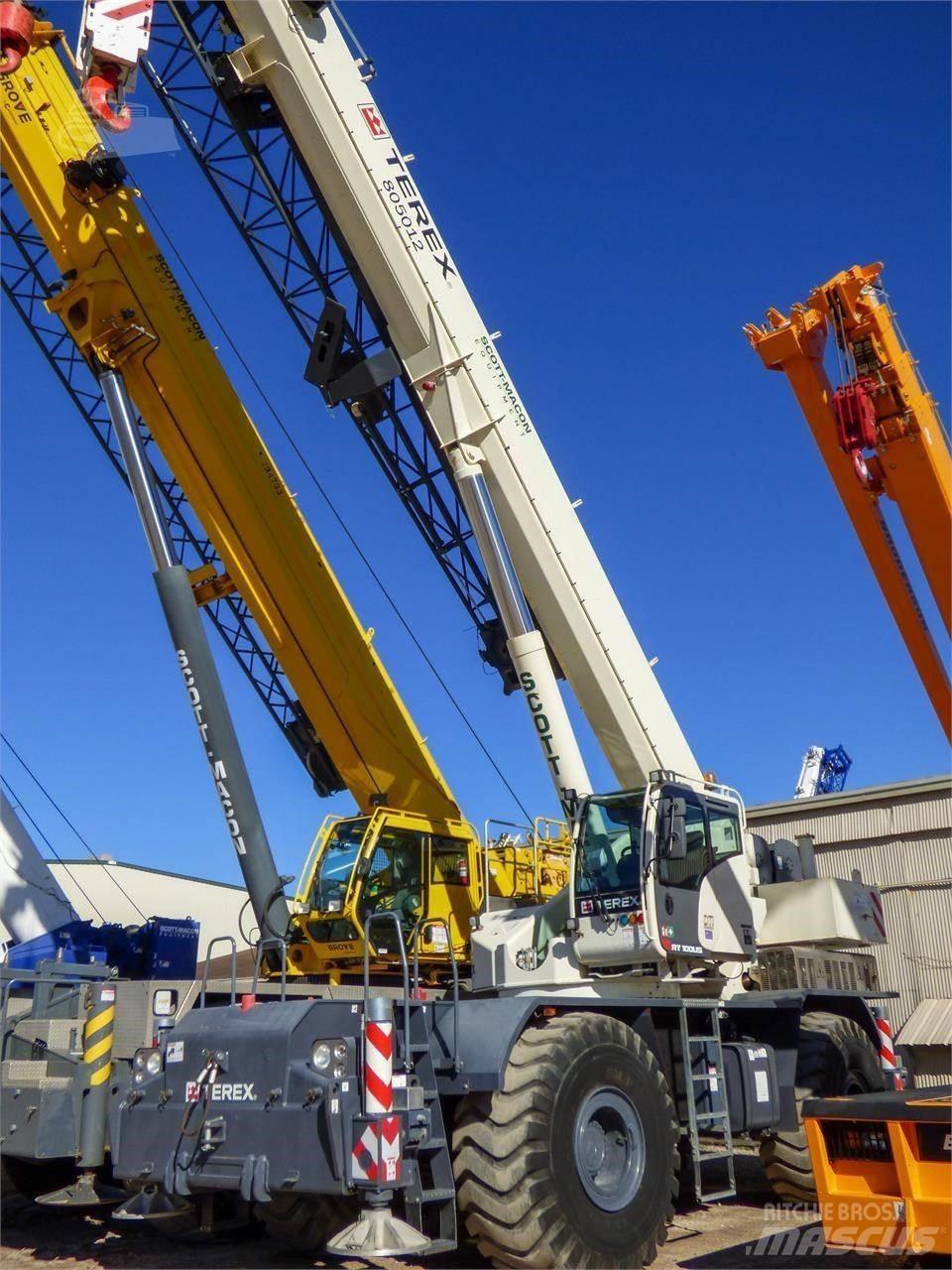 Terex RT100 Jeřáby pro těžký terén