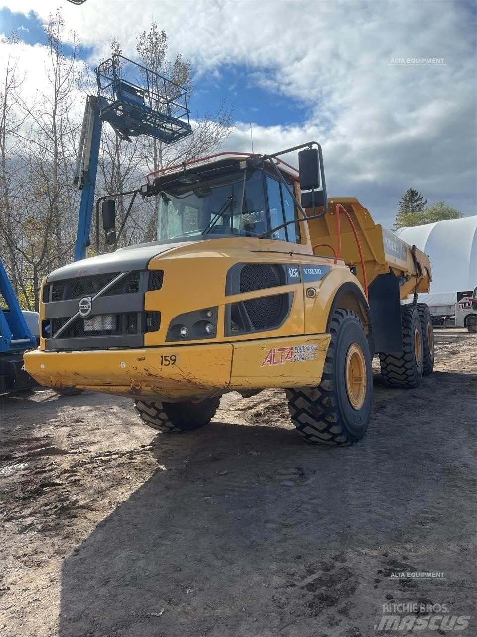 Volvo A25G Kloubové dempry