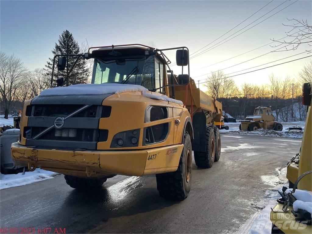 Volvo A25G Kloubové dempry