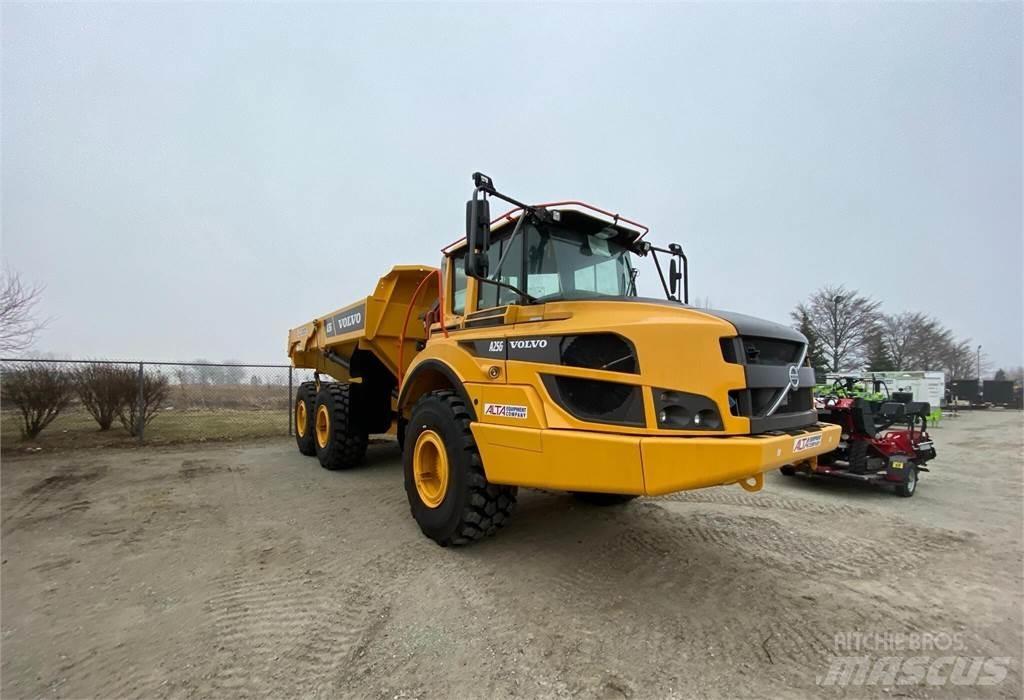 Volvo A25G Kloubové dempry