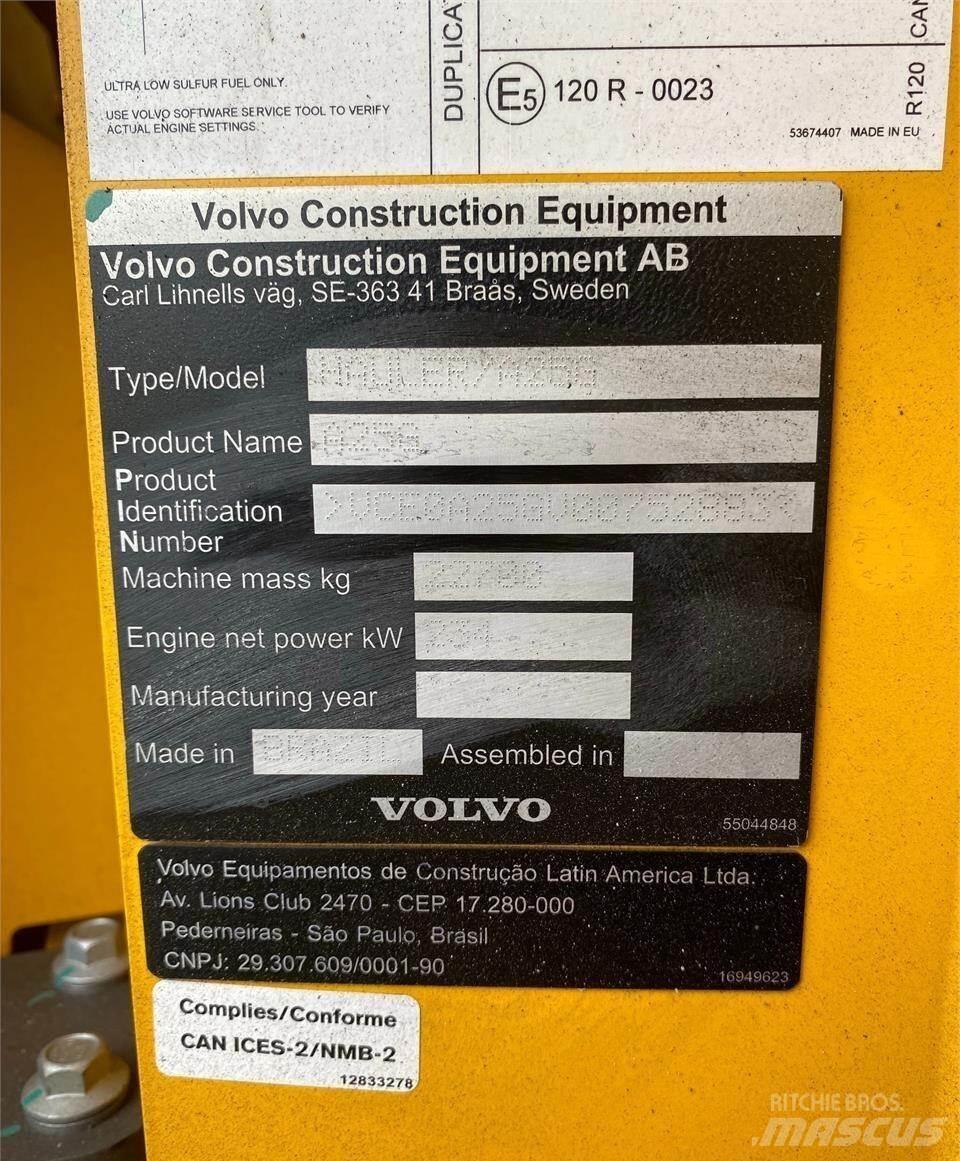 Volvo A25G Kloubové dempry