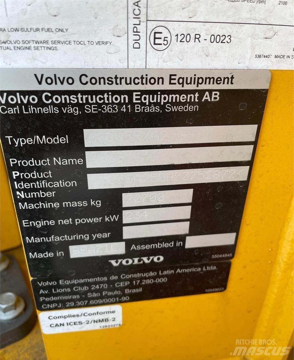 Volvo A25G Kloubové dempry