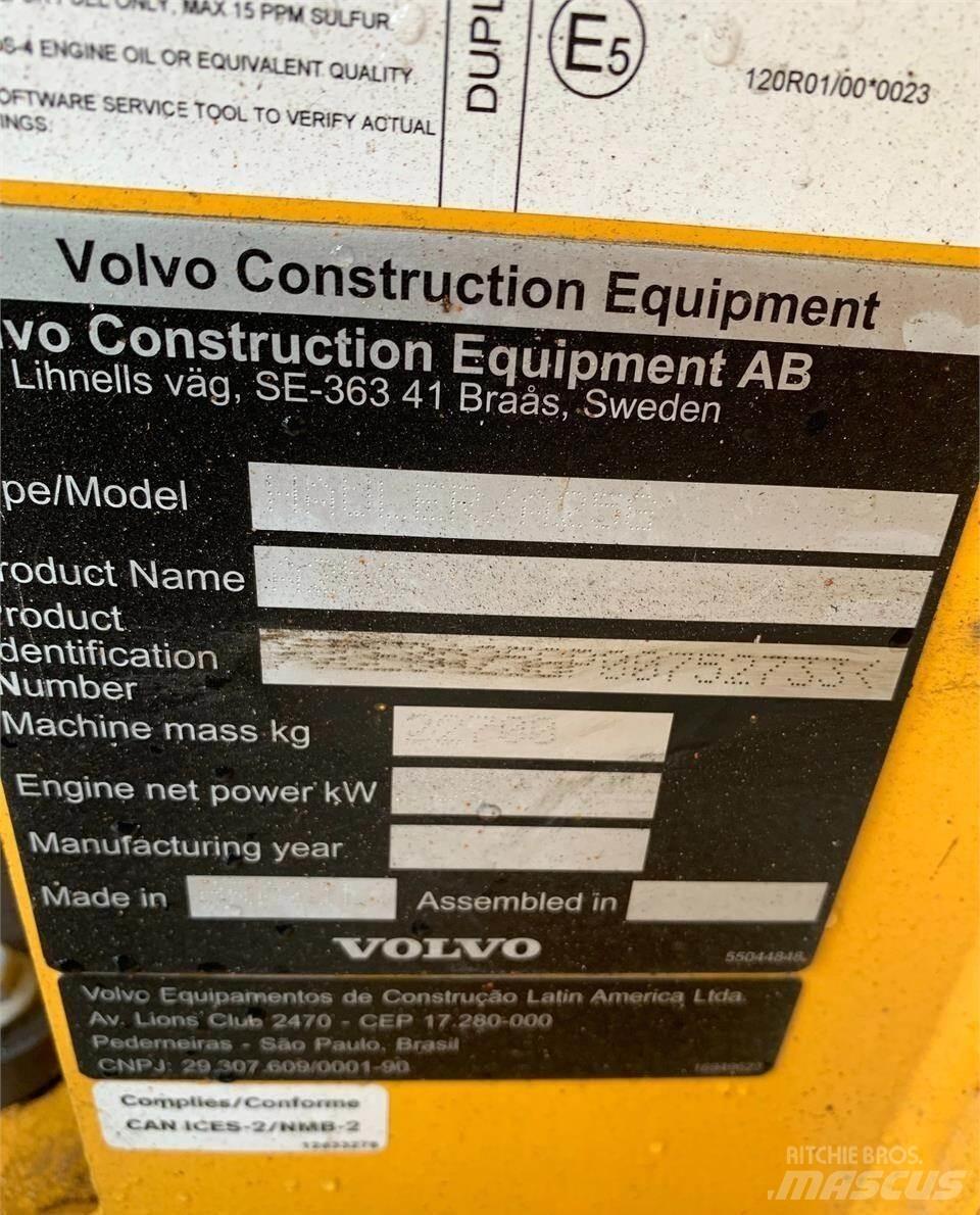 Volvo A25G Kloubové dempry