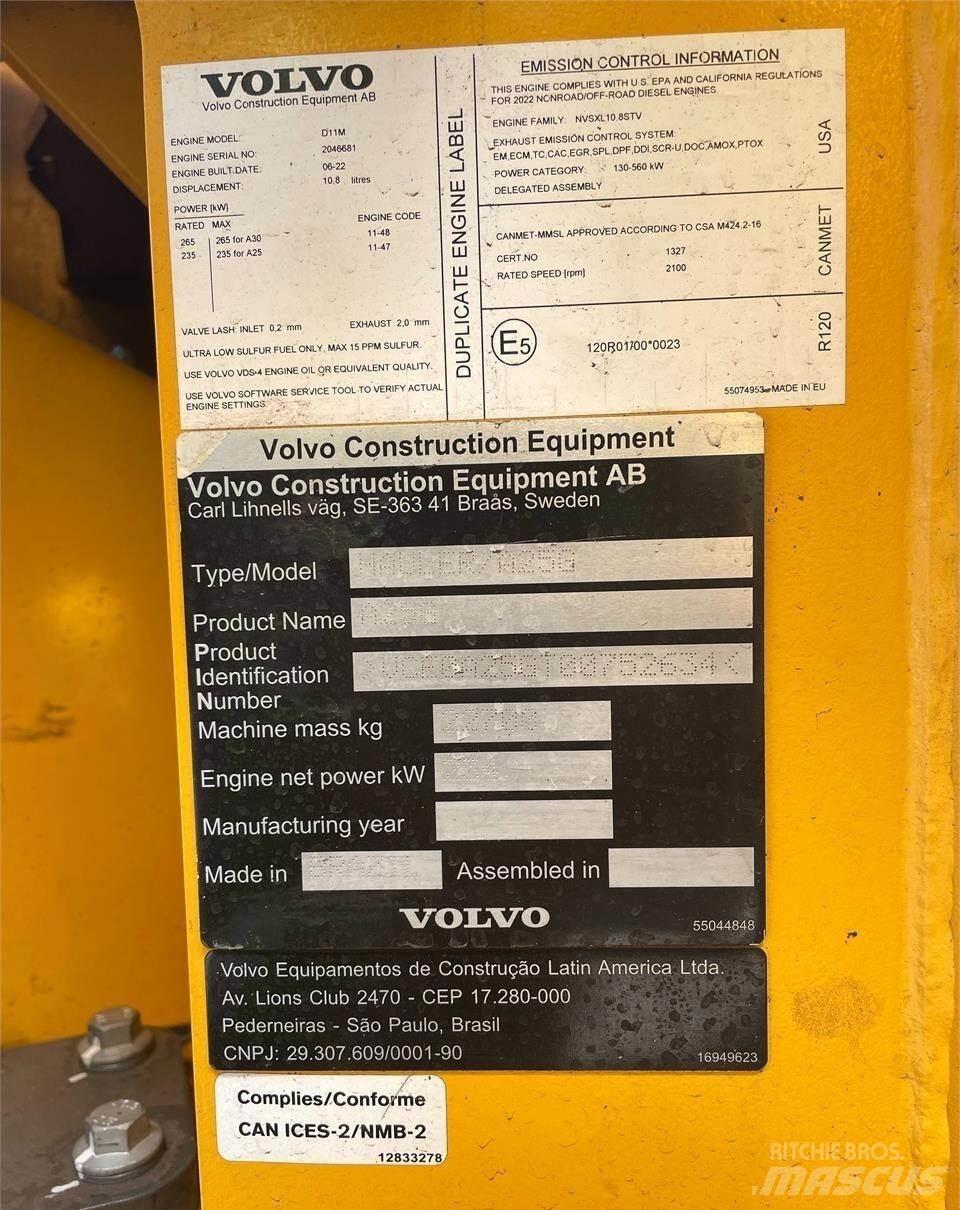 Volvo A25G Kloubové dempry