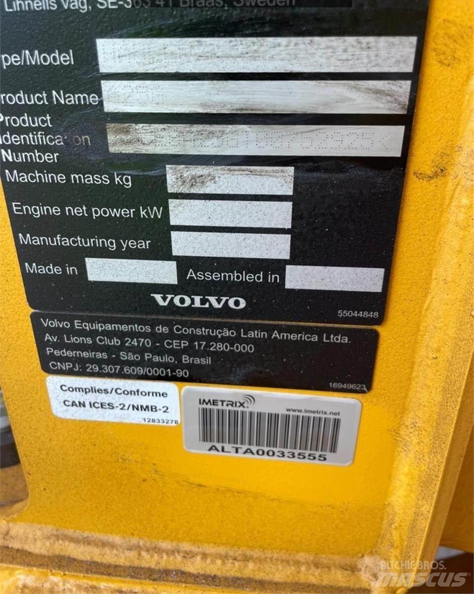 Volvo A25G Kloubové dempry