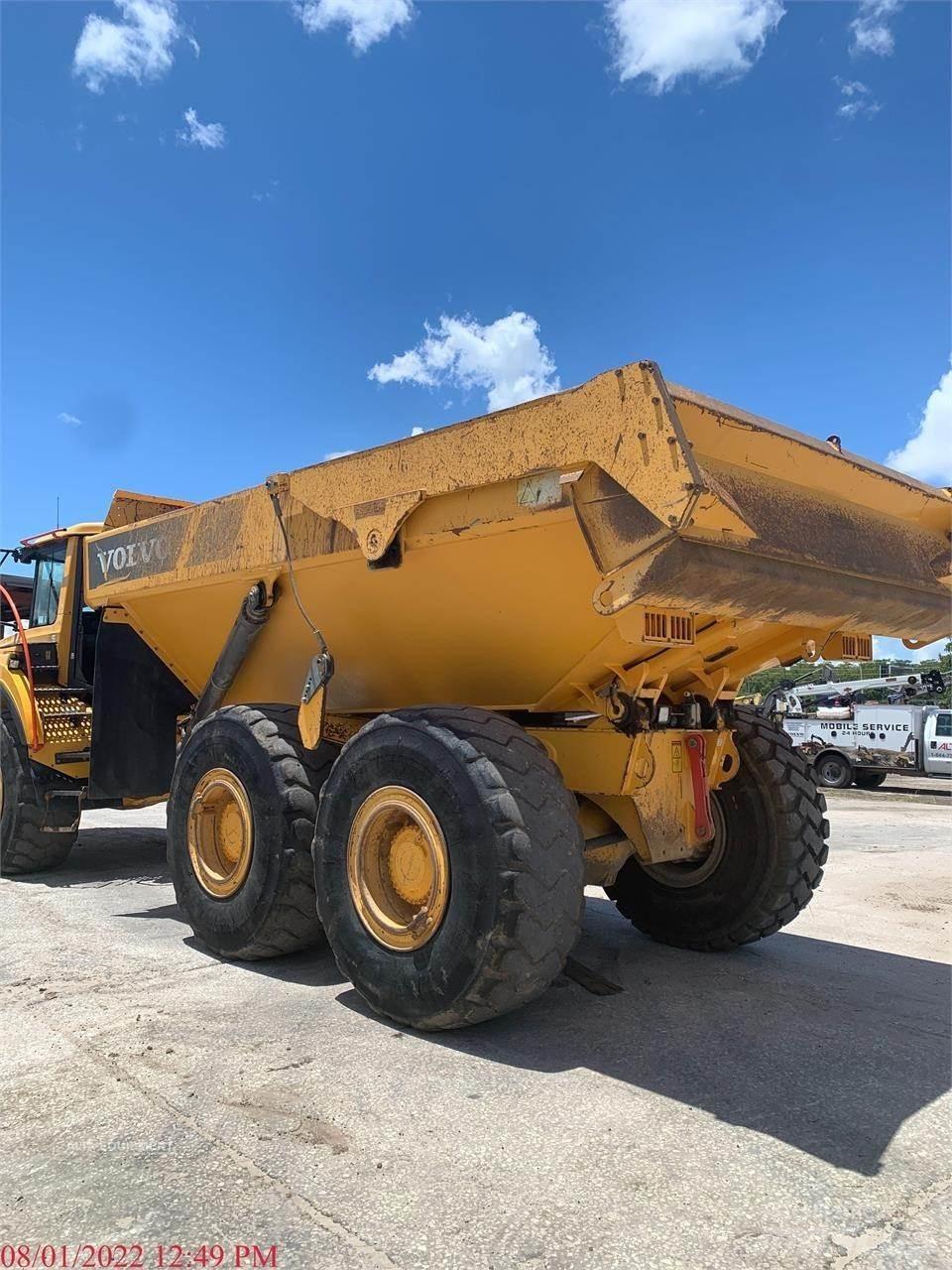 Volvo A30G Kloubové dempry
