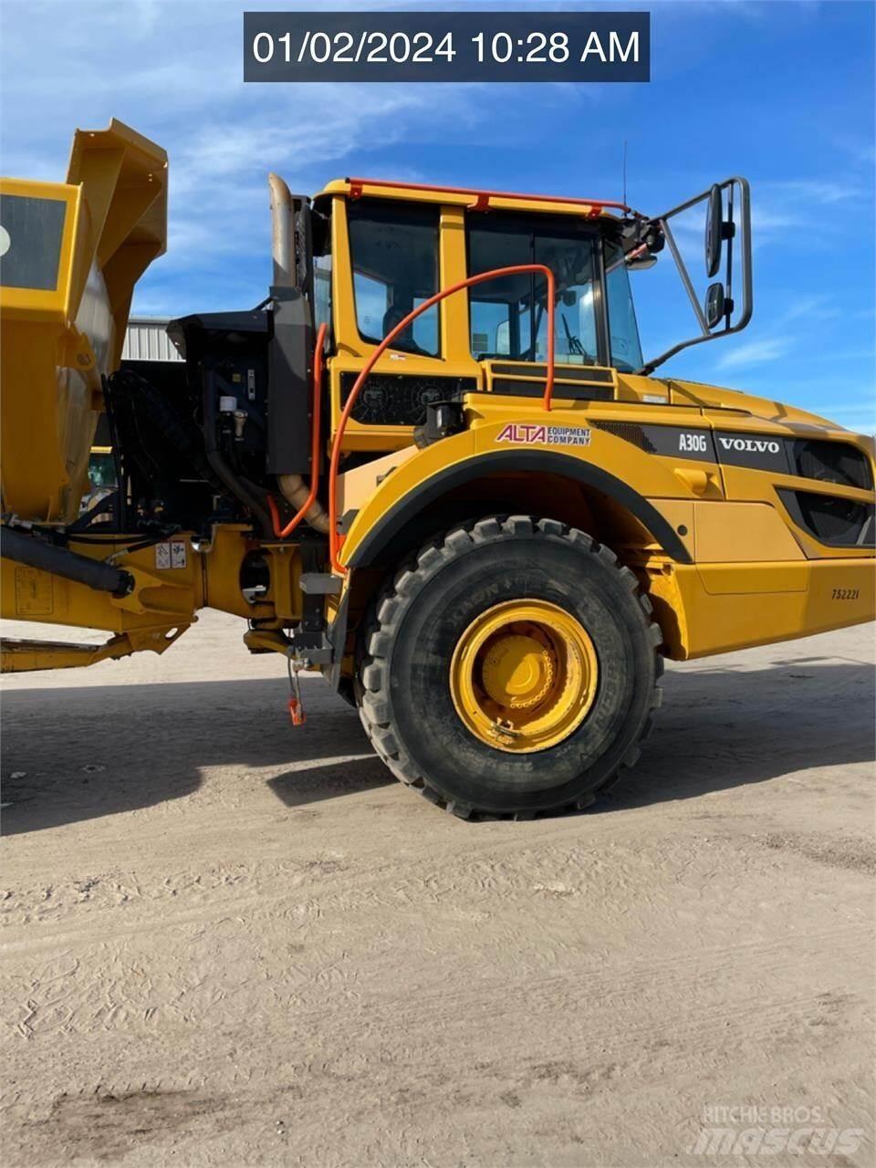 Volvo A30G Kloubové dempry