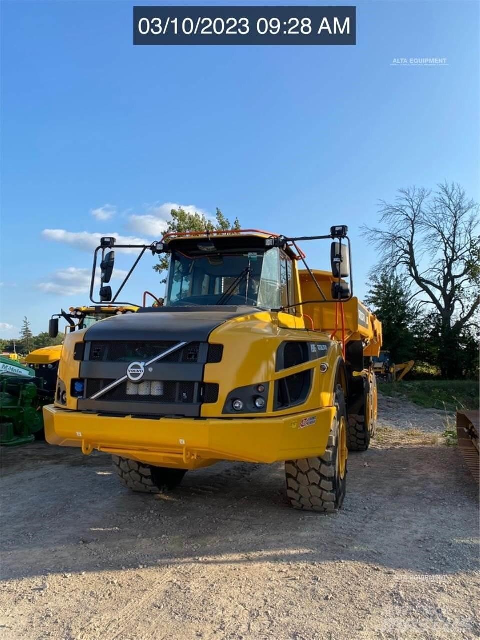 Volvo A30G Kloubové dempry
